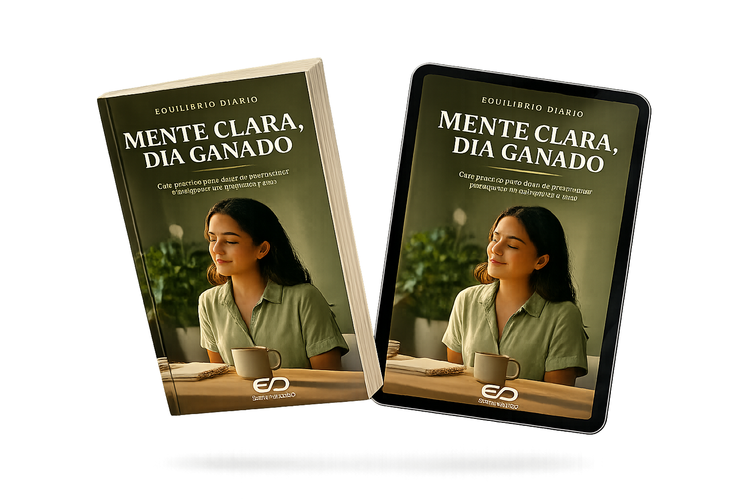 Mente Clara, Día Ganado Libro + Tablet
